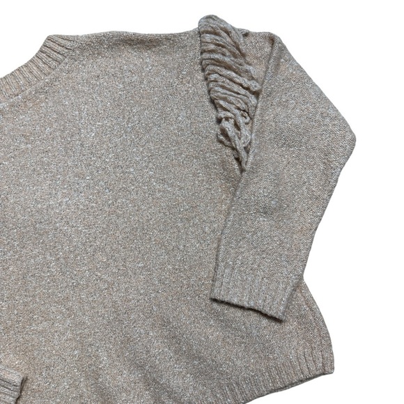 Tularosa x Revolve Lonestar V Neck Sweater in Peach Women’s US XS - Picture 7 of 9